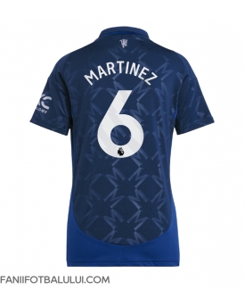 Manchester United Lisandro Martinez #6 Tricou Fotbal Replică 2024-25 Femei Deplasare